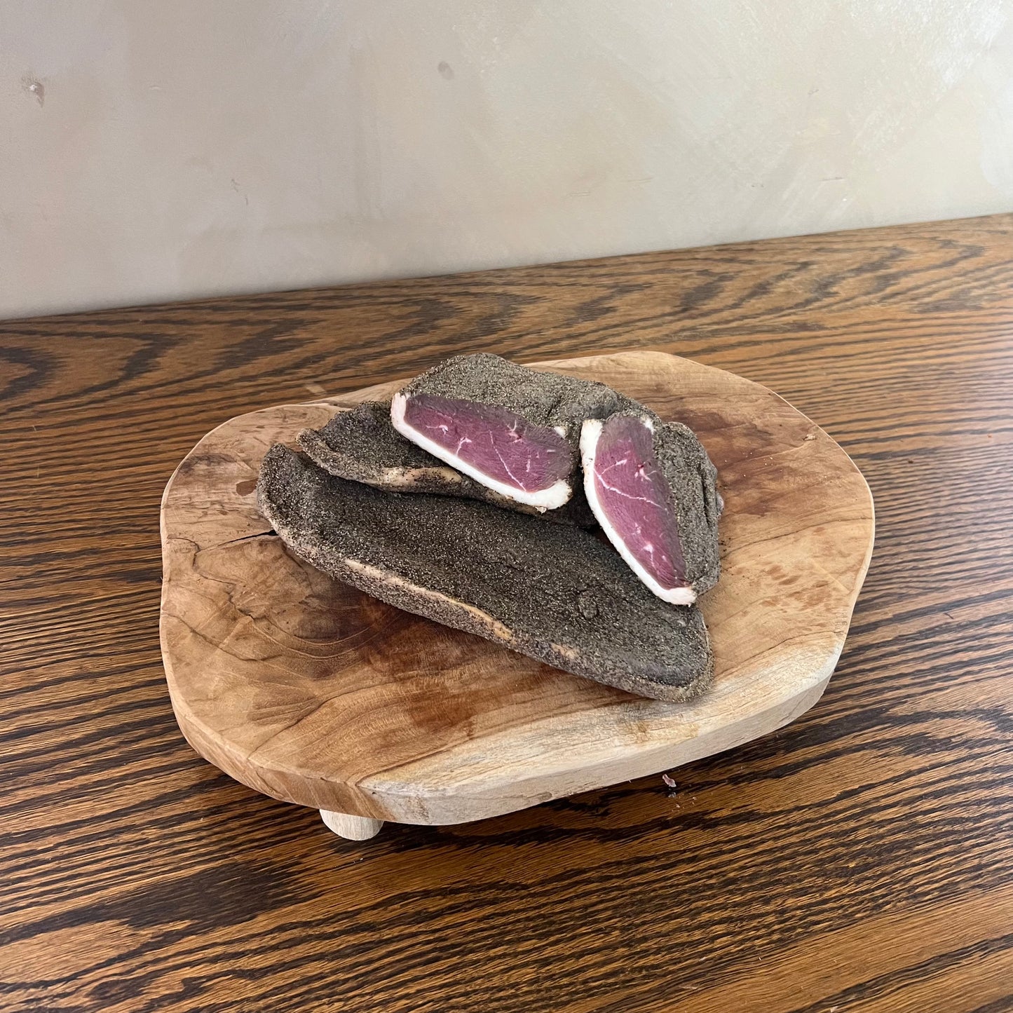 Cured Duck Breast with Black Pepper